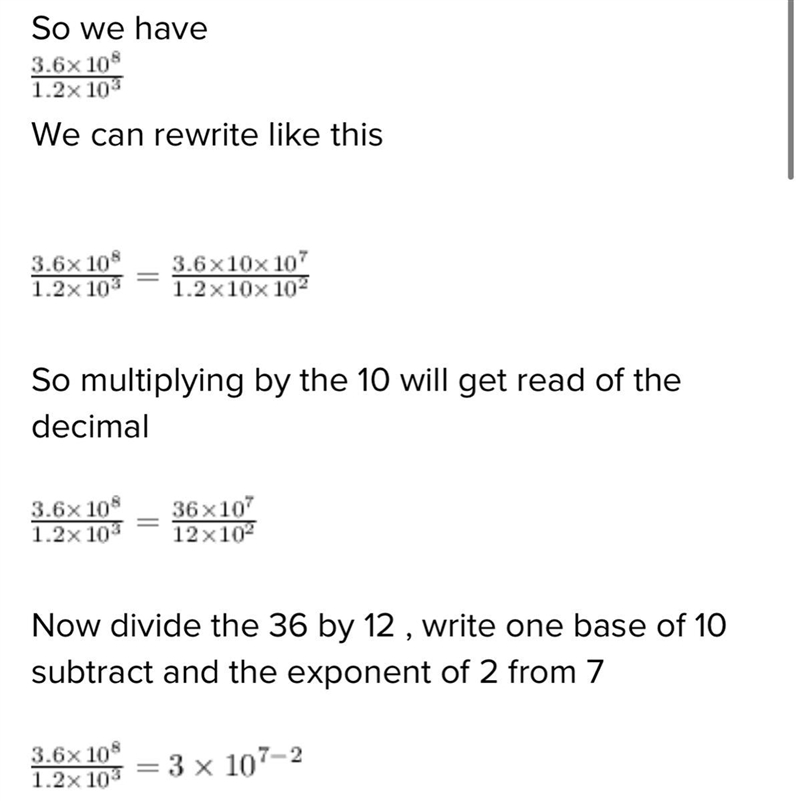 What is the value of the expression All of 3.6 multiplied by 10 to the power 8 over-example-1