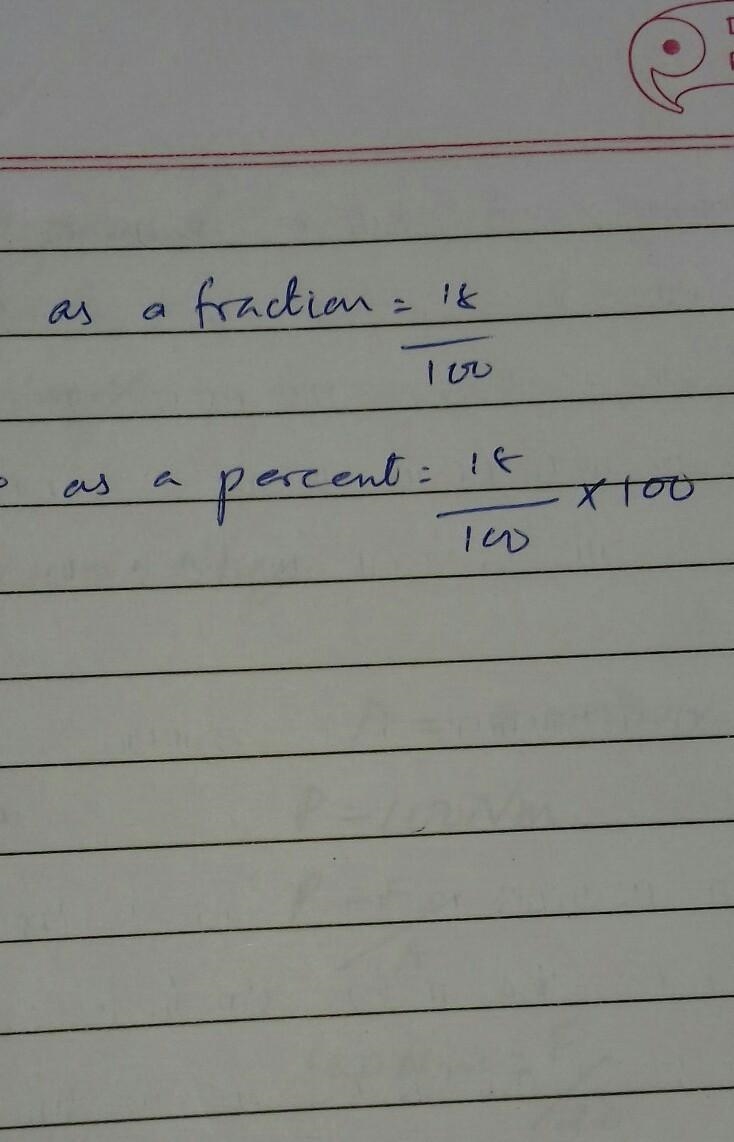 18% as a fraction and percentage-example-1