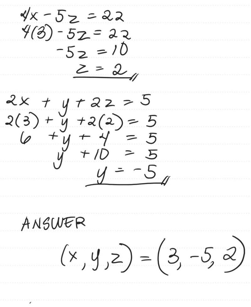 Use a matrix to solve the system! NEED HELP ASAP-example-2