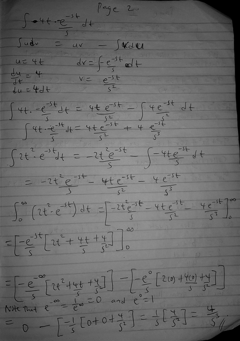 Let​ f(t) be a function on​ [0, infinity[infinity]​). The Laplace transform of f is-example-3