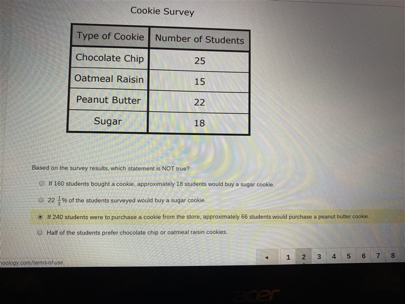 Ellen is opening. Cookie shop eat a local middle school . She randomly surgery’s students-example-1