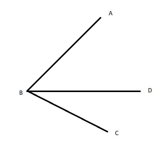 1. Adjacent angles are two angles in the same plane with a common and a common but-example-1