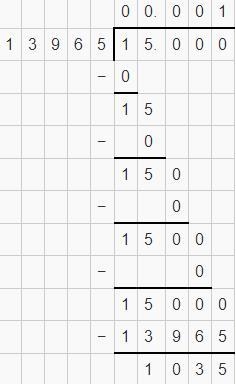 15 ÷ 13965 long division​-example-1