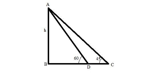 A car is being driven, in a straight line and at a uniform speed, towards the base-example-1