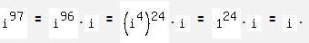 What is the value of ¡97 - i?-example-1