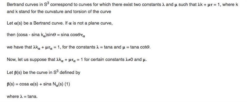 +4.31. Let a(s) be a unit speed curve with kt = 0. Prove there is a curve B(s) (s-example-1