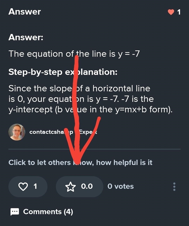 What is the equation of the line ?-example-1