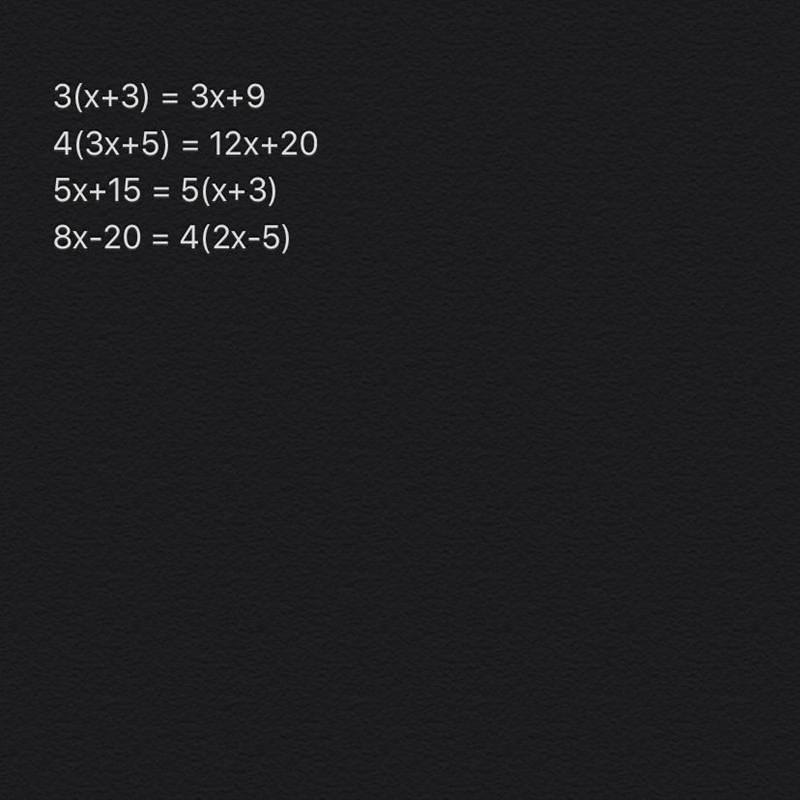 3(x+3) _x +_ 4(3x + 5) _x +_ _______________________________________________________ 5x-example-1