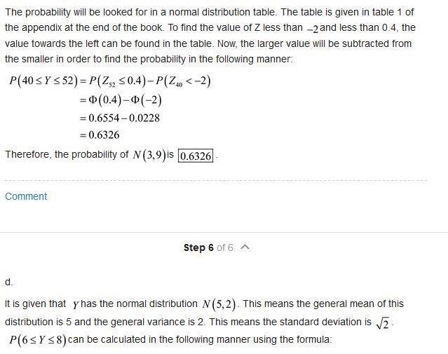 Compute the following probabilities: If Y is distributed N(1, 4), find Pr ( Y ≤ 3 ) . If-example-4