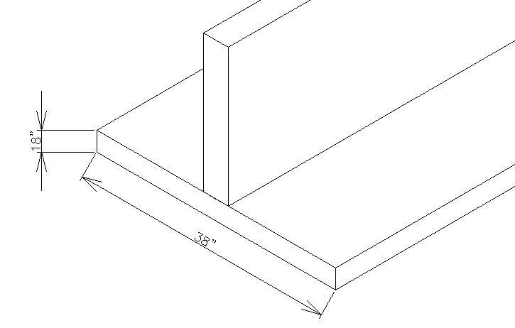 a. How wide must a wall footing be if the load is 9,500 pounds per foot of wall length-example-1