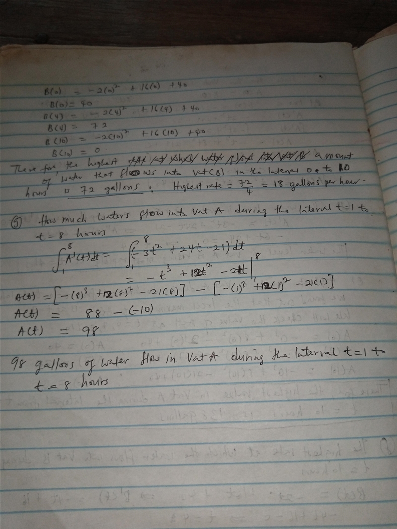 Water is flowing into and out of two vats, Vat A and Vat B. The amount of water, in-example-4