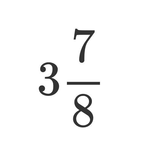 What is 31/8 as a mixed number-example-1