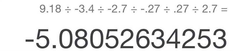 Help fast please thank you. What is the quotient of 9.18 divided by –3.4? A.–2.7 B-example-1