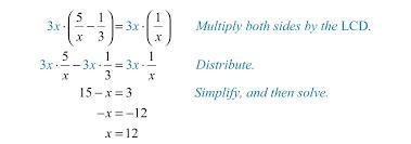 Describe the steps to solve a rational equation. Create your own example and solve-example-1