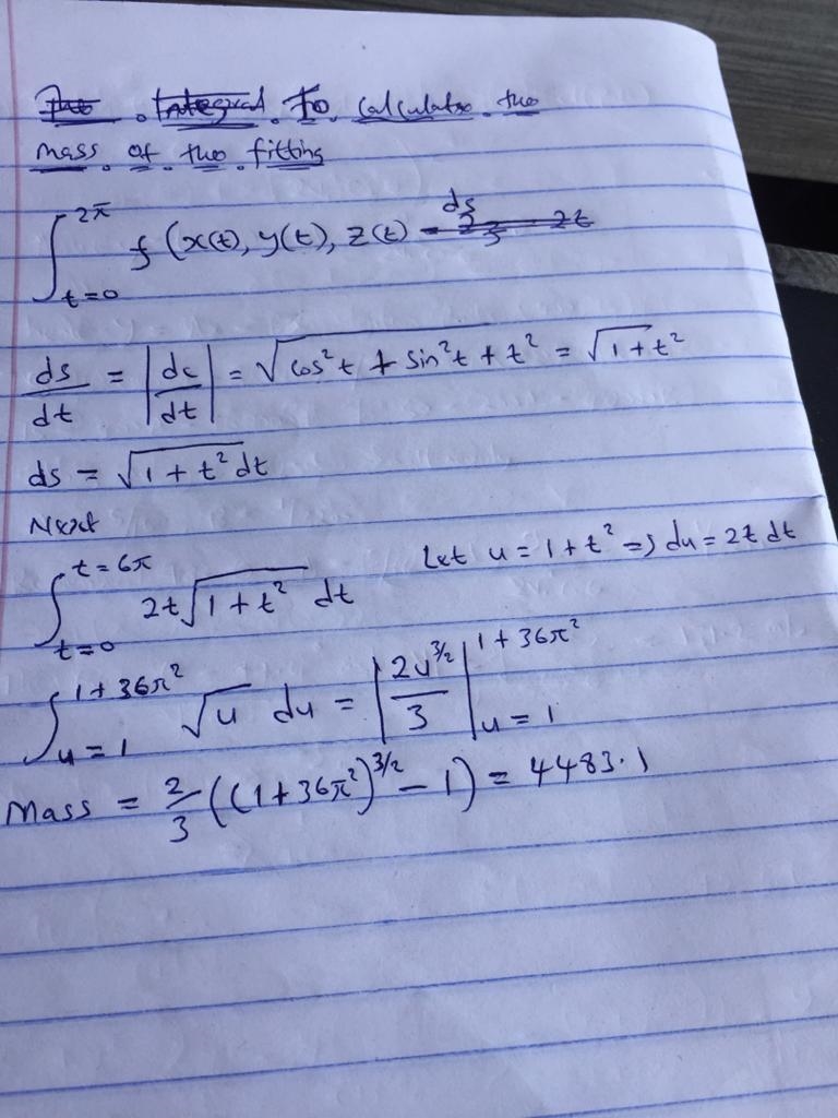 A blacksmith has been studying vector calculus and wants to calculate the total mass-example-1