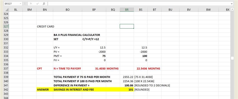 The balance on Taylor's credit card is $2000 it has an interest rate of 12.5% she-example-1