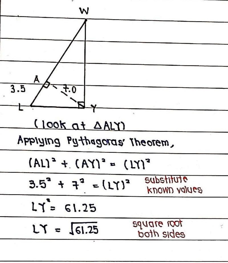 Find the length of LW-example-1