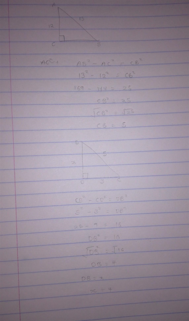 Find the value of 'x' in the given figure ​-example-1