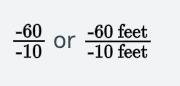 Write a numerical expression that represents the number of increments it will take-example-1