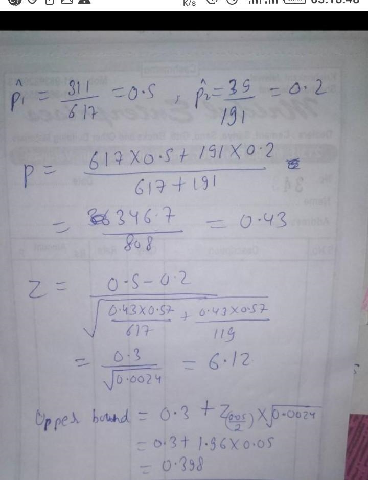 We want to estimate the actual difference between the proportions of non-smokers and-example-1