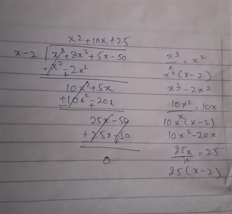 What is the factored form of the function f(x)=x^3+8x^2+5x−50?-example-1