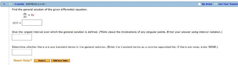 Give the largest interval over which the general solution is defined. (Think about-example-1