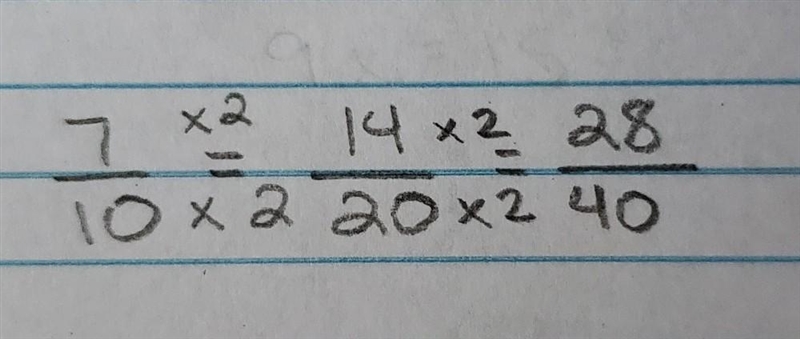 Select two ratios that are equivalent to 7: 10. Choose 2 answers:-example-1