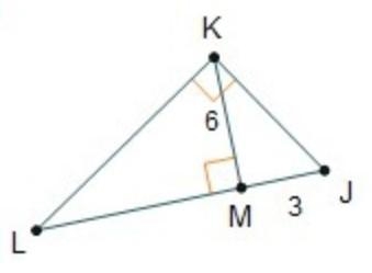 What is the length of line segment KJ? 2 \sqrt{3} units 3 \sqrt{2} units 3 \sqrt{3} units-example-1