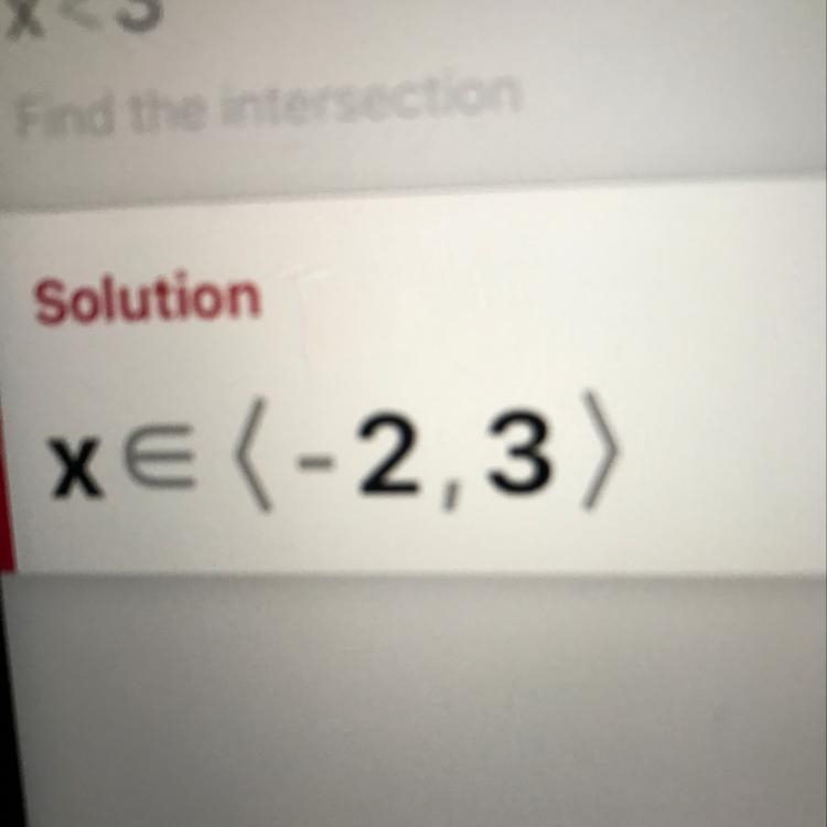 What is the solution to the compound inequality -8<2x-4<2-example-1