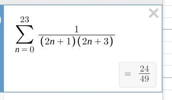 1/1×3 + 1/3×5 + ... + 1/47×49 HELP PLZ-example-1