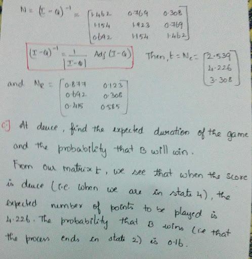 Consider the game of tennis when deuce is reached. If a player wins the next point-example-2