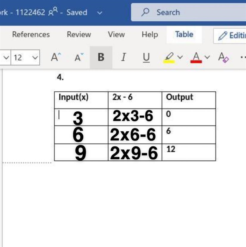 Solve the missing tables part 2.-example-1