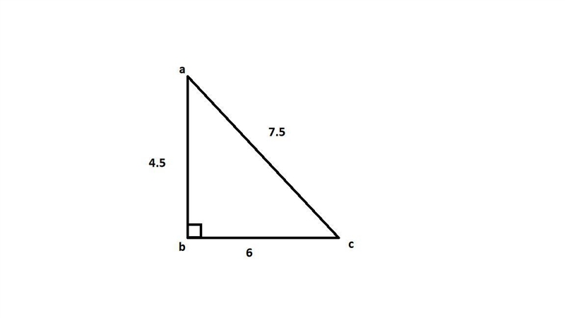 Give someone 15 points who answers this ! Triangle ABC is a right angle triangle. Angle-example-1