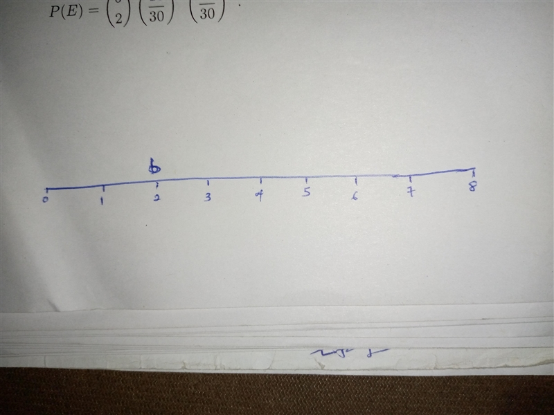 Maria drew a number line divided into 8 equal parts what fraction names point b on-example-1