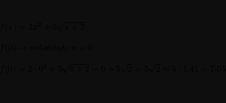 If f (x)=2(x)2 +5/(x+2), complete the following statement (round your answer to the-example-1