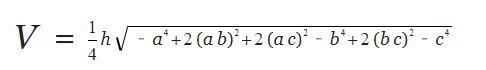 What is the volume of this triangular pyramid? 6 in 7 8 in 10 in-example-1