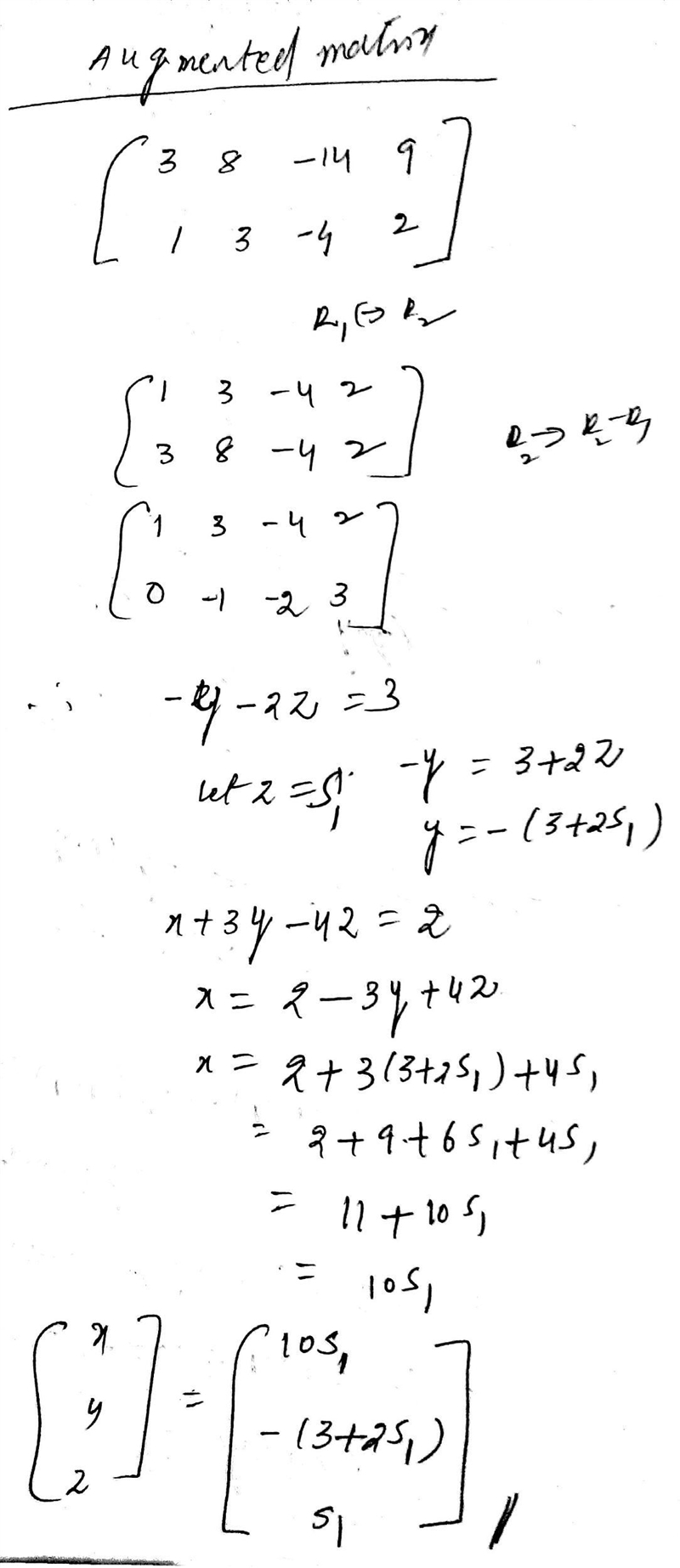 Determine which of (a)-(d) form a solution to the given system for any choice of the-example-1