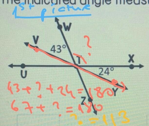 Find the indicated angle measures. pls help i’m dyin lol-example-1