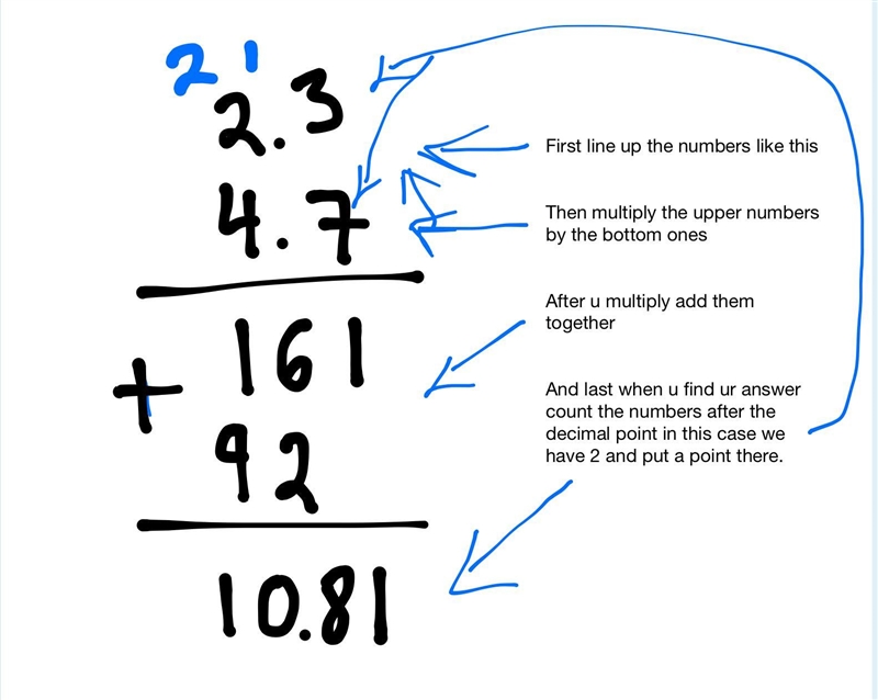 2.3 times 4.7 how to do it show anwser-example-1