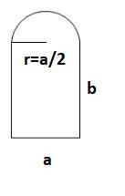 A Norman window is a window with a semi-circle on top of regular rectangular window-example-1