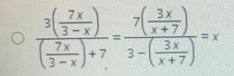 Which equation must be true for m(x) and n(x) to be inverse?-example-1