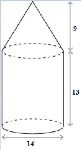 Find the weight of the cast iron shape shown below at 0.26 pounds per cubic inch. (round-example-1