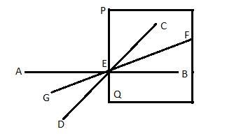 1: name three collinear points 2: name DC 2 different ways 3: name the intersection-example-1