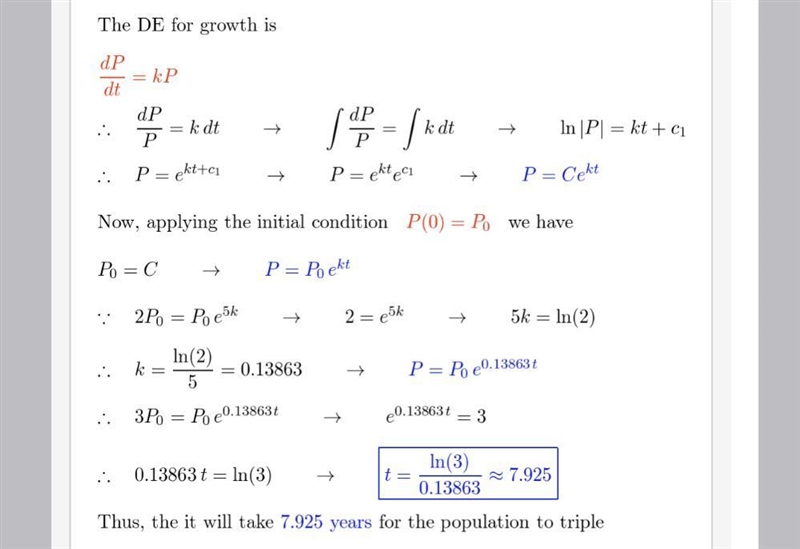 The population of a community is known to increase at a rate proportional to the number-example-1