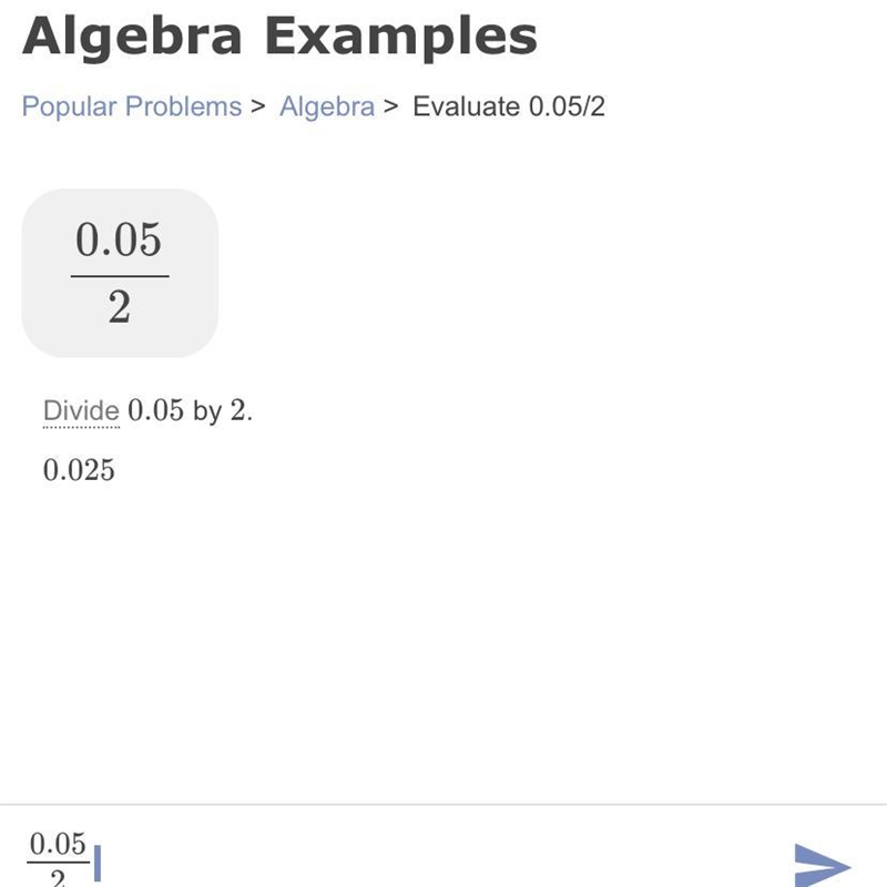 0.05x^(2)how do i evaluate 0.05-example-1