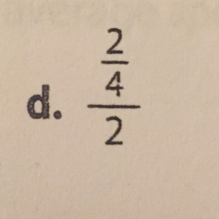 Simplify this complex fraction-example-1