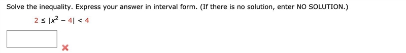 Please help! Been stuck on this for hours Solve the inequality. Express your answer-example-1