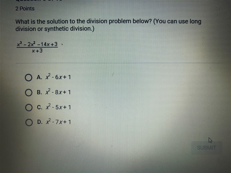 what is the solution to the division problem below? (you can use long division or-example-1