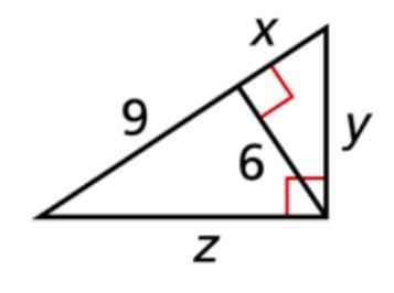 What is the length of z? (Round to the nearest tenth)-example-1