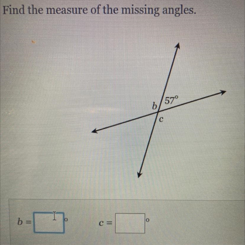 Find the measure of the missing angles. Help pls-example-1